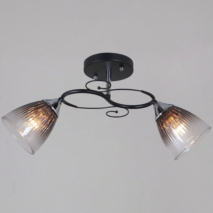 Светильник на штанге  13560-0.3-02 BK+CR в интернет-магазине "Галерея света"