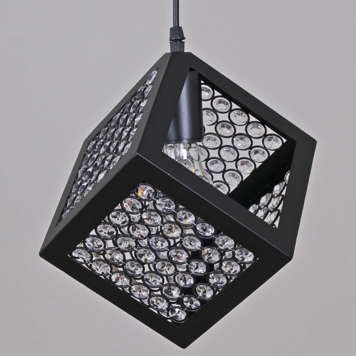 Подвесной светильник 03210-3.9-01 BK в интернет-магазине "Галерея света"