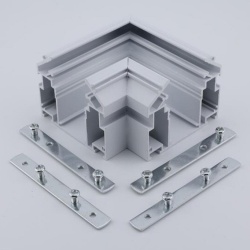 Соединитель угловой L-образный для треков встраиваемых Aployt Magnetic track 220 APL.0286.10.02 в интернет-магазине "Галерея света"