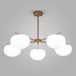 Люстра на штанге Eurosvet Like 30190/5 латунь в интернет-магазине "Галерея света"