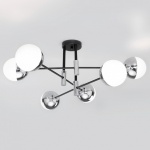 Потолочная люстра Eurosvet Nuvola 70129/6 хром в интернет-магазине "Галерея света"