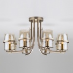 Потолочная люстра Eurosvet Coppa 60085/8 античная бронза в интернет-магазине "Галерея света"