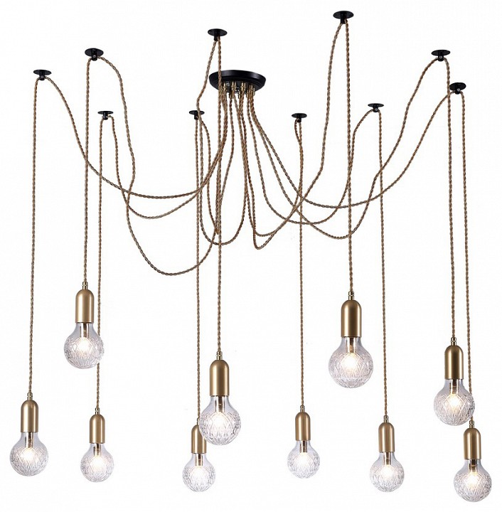 Подвесной светильник Arte Lamp Salute A8040SP-10SG в интернет-магазине "Галерея света"