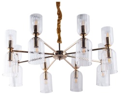 Подвесная люстра Arte Lamp Charm A1623LM-16GO в интернет-магазине "Галерея света"