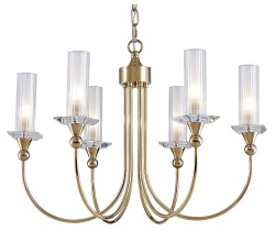 Подвесная люстра Newport 4580 4586/С gold в интернет-магазине "Галерея света"