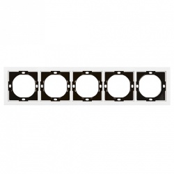 Рамка на 5 постов Stekker Мия 50460 в интернет-магазине "Галерея света"