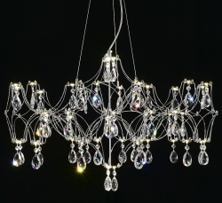 Подвесная люстра MyFar Ileria MR2651-57P-50AD в интернет-магазине "Галерея света"