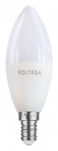 Лампа светодиодная с управлением через Wi-Fi Voltega Wi-Fi bulbs E14 5Вт 2700-6500K 2427 в интернет-магазине "Галерея света"