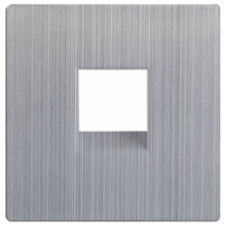 Накладка для розетки RJ11 или RJ45 Werkel глянцевый никель WL02-RJ-CP в интернет-магазине "Галерея света"