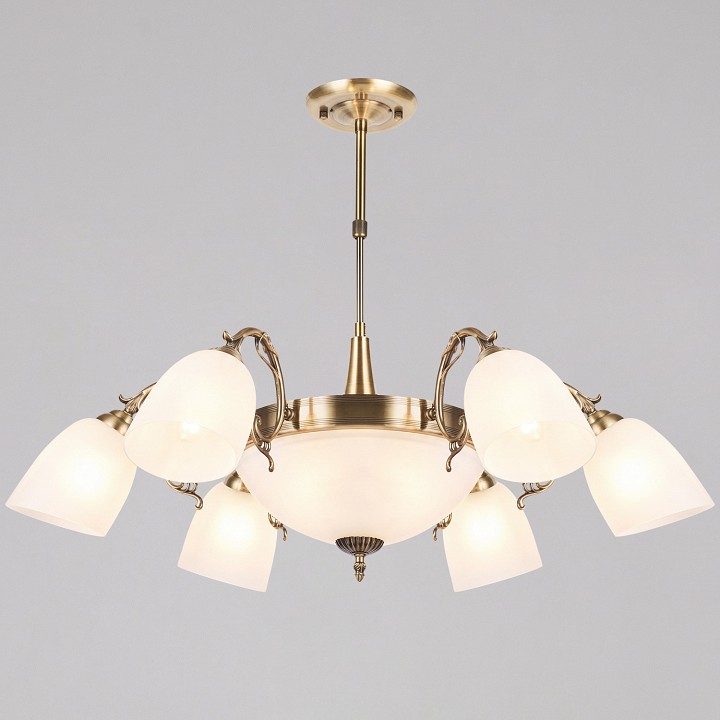 Люстра на штанге  70577-0.3-6+2 в интернет-магазине "Галерея света"