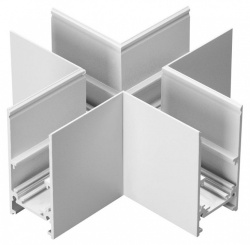 Соединитель X-образный для треков накладных Novotech Flum 135171 в интернет-магазине "Галерея света"