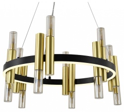 Подвесная люстра Indigo Fiamma 13027/12P Black в интернет-магазине "Галерея света"