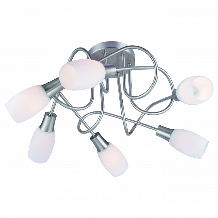 Потолочная люстра Arte Lamp Volare A4591PL-6SS в интернет-магазине "Галерея света"