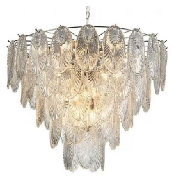 Подвесная люстра iLamp Gramercy P2548-18 NIC в интернет-магазине "Галерея света"