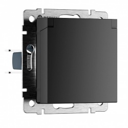 Розетка влагозащищенная с заземлением и со шторкой с крышкой Werkel Werkel W1171208 в интернет-магазине "Галерея света"