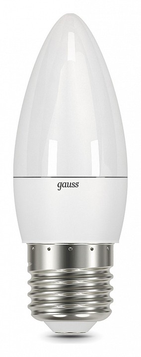 Лампа светодиодная Gauss Свеча E27 9.5Вт 6500K 103102310 в интернет-магазине "Галерея света"