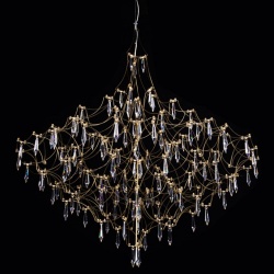 Подвесная люстра Loft it Mira 10259/1000 Gold Asfour в интернет-магазине "Галерея света"