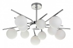 Люстра на штанге Escada Sphere 642/10P Silver в интернет-магазине "Галерея света"