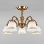 Люстра на штанге Eurosvet Campina 60107/5 античная бронза в интернет-магазине "Галерея света"