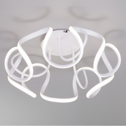 Накладной светильник Eurosvet Alstroemeria 90238/1 белый в интернет-магазине "Галерея света"