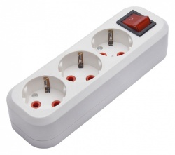 Розетка переносная разборная с заземлением Stekker Бруна 39014 в интернет-магазине "Галерея света"