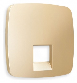 Накладка для розетки RJ-11 или RJ-45 Ambrella Volt OMEGA OP6120 в интернет-магазине "Галерея света"