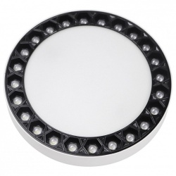 Накладной светильник iLedex Mercury 5552-24W-D165-3/4K-WH+BK в интернет-магазине "Галерея света"