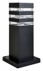 Наземный низкий светильник Arte Lamp Heather A4413FN-1BK в интернет-магазине "Галерея света"