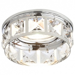 Встраиваемый светильник Ambrella Light Crystal K101 K101 CL/CH в интернет-магазине "Галерея света"