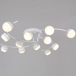 Люстра на штанге  90590-0.3-12 White в интернет-магазине "Галерея света"