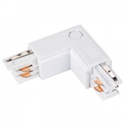 Соединитель с токопроводом угловой L-образный для треков Arlight LGD-4TR 024718 в интернет-магазине "Галерея света"