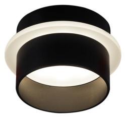 Накладной светильник 16075 16075-9.5-001QR SMD7W BK в интернет-магазине "Галерея света"