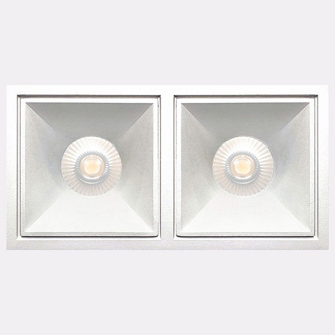 Встраиваемый светильник Italline IT06-6020 IT06-6020 white 4000K - 2 шт. + IT06-6022 white в интернет-магазине "Галерея света"