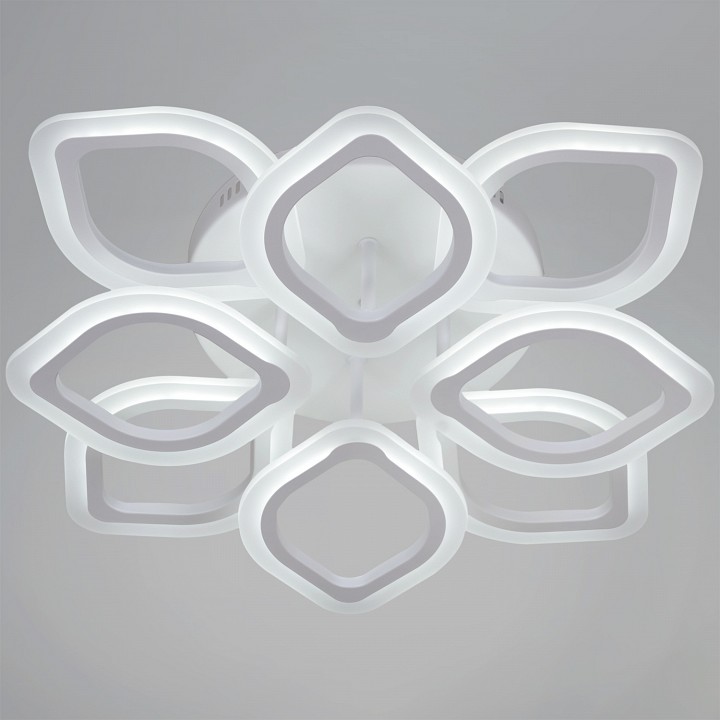 Потолочная люстра  10320-0.3-4+4S WH в интернет-магазине "Галерея света"