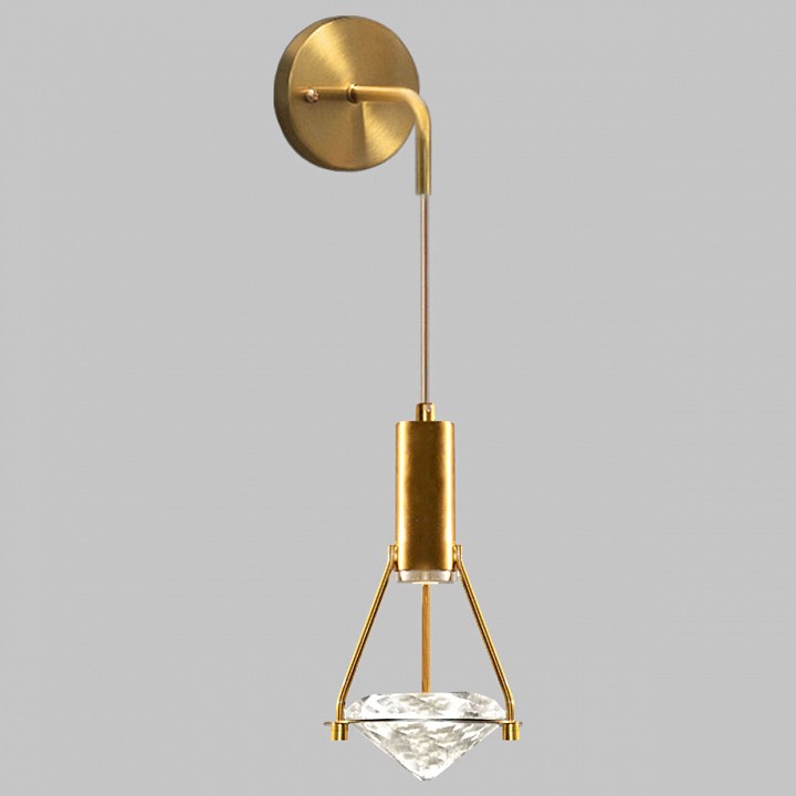 Бра Imex CR.23460 CR.23460-1-W-GB-LED в интернет-магазине "Галерея света"