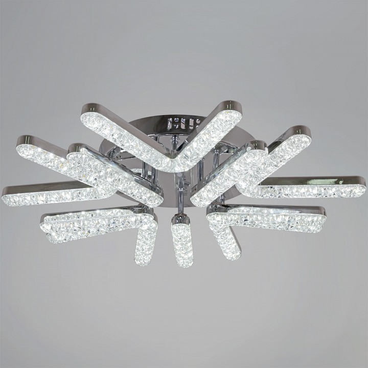 Люстра на штанге  13190-0.3-5+5 CR в интернет-магазине "Галерея света"