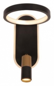 Бра с подсветкой Arte Lamp Toliman A2613AP-2BK в интернет-магазине "Галерея света"