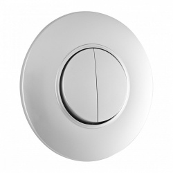 Выключатель двухклавишный Arte Milano SET08-1 SET08-1-30-2 silver в интернет-магазине "Галерея света"