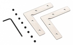 Соединитель угловой L-образный накладной Arlight SL-LINE 045152 в интернет-магазине "Галерея света"