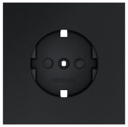 Накладка для розетки с заземлением и со шторками Voltum S70 VLS000707 в интернет-магазине "Галерея света"