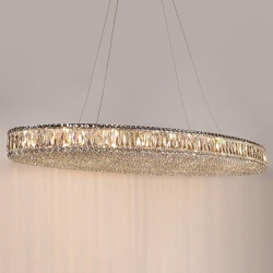 Подвесная люстра Newport 8450 8458+14/S chrome в интернет-магазине "Галерея света"