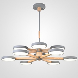 Люстра на штанге Imperiumloft TURNA Gray TURNA-DBL01 в интернет-магазине "Галерея света"