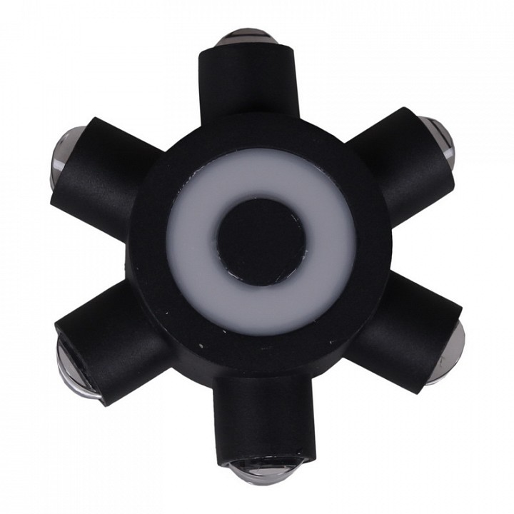 Накладной светильник 86973-9.2-007U LED2W+6*1W BK в интернет-магазине "Галерея света"