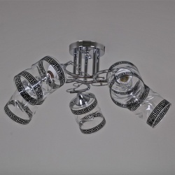 Люстра на штанге 04078-0.3-05 CH в интернет-магазине "Галерея света"