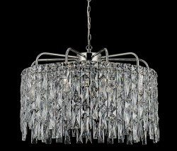 Подвесная люстра Newport IRMA 1310/C nickel в интернет-магазине "Галерея света"