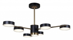 Люстра на штанге 06369-0.3-06 COP+BK в интернет-магазине "Галерея света"