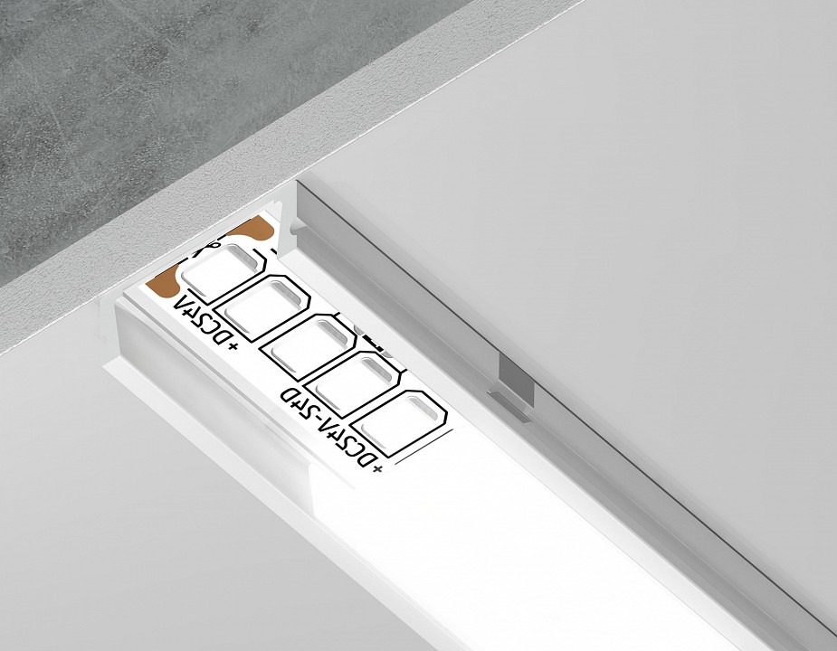 Профиль накладной Ambrella Light GP GP1700WH в интернет-магазине "Галерея света"