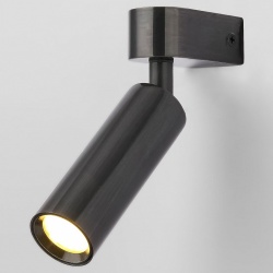 Бра Eurosvet Pitch 20143/1 LED черный жемчуг в интернет-магазине "Галерея света"