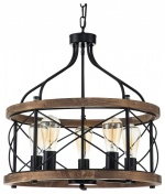 Подвесная люстра Indigo Camino 10017/5P Black в интернет-магазине "Галерея света"