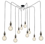 Подвесная люстра Loft it Spider LOFT1162A/10 в интернет-магазине "Галерея света"